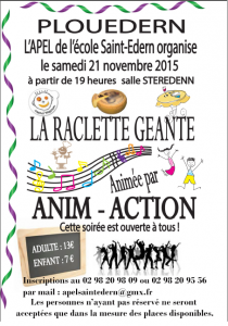 affiche raclette